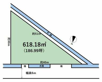 約187坪！日当たりのよいゆったりした敷地です！