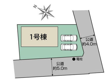 沼津市本1棟 区画図