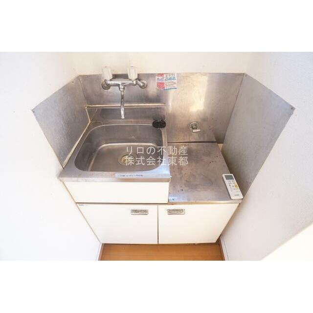 コンパクトなキッチンなのでお掃除もしやすいです！