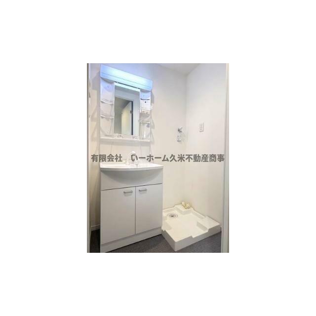 忙しい朝には欠かせない洗面所です