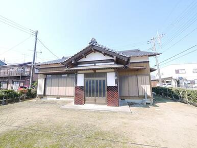 おちつきのある和風の平屋住宅