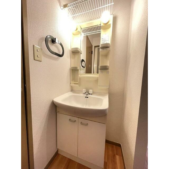 便利な独立洗面台