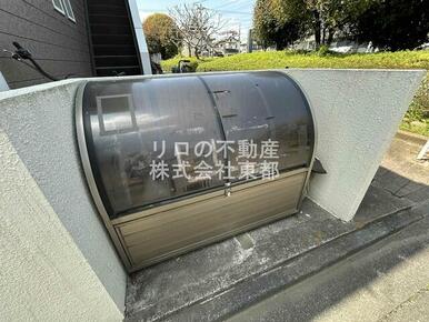 蓋つきゴミ置き場有☆衛生的です♪