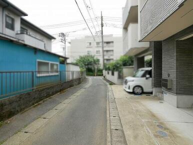 前面道路
