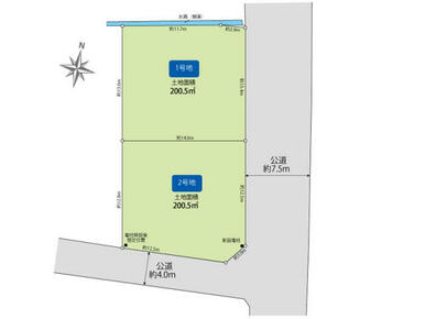 福岡市西区太郎丸2丁目2棟 区画図