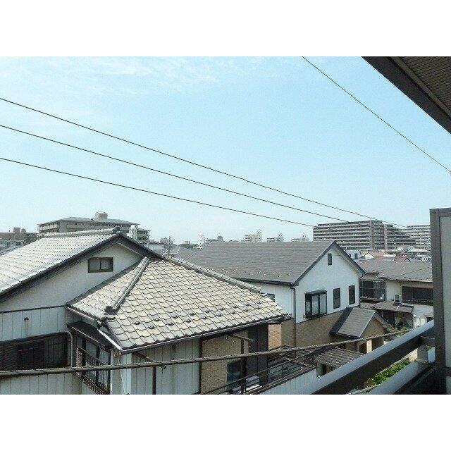 バルコニーからの眺望です。