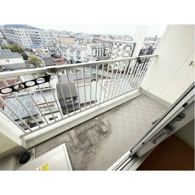 南向きバルコニーです。