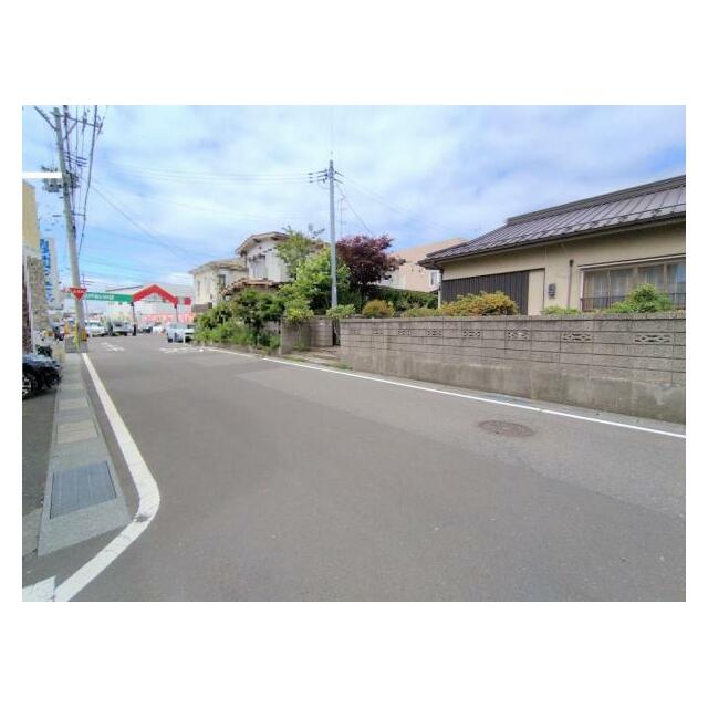 南西側前面道路の様子