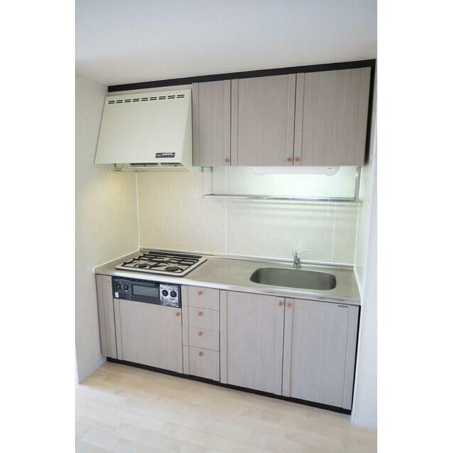 ３口ガスコンロ付システムキッチン！