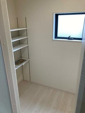 部屋をすっきりさせるのに欠かせない収納。まめに整理整頓したくなる！（1号棟）
