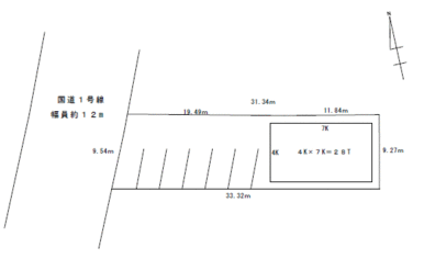 敷地配置図