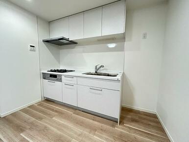 「キッチン」新品交換済みのキッチンです