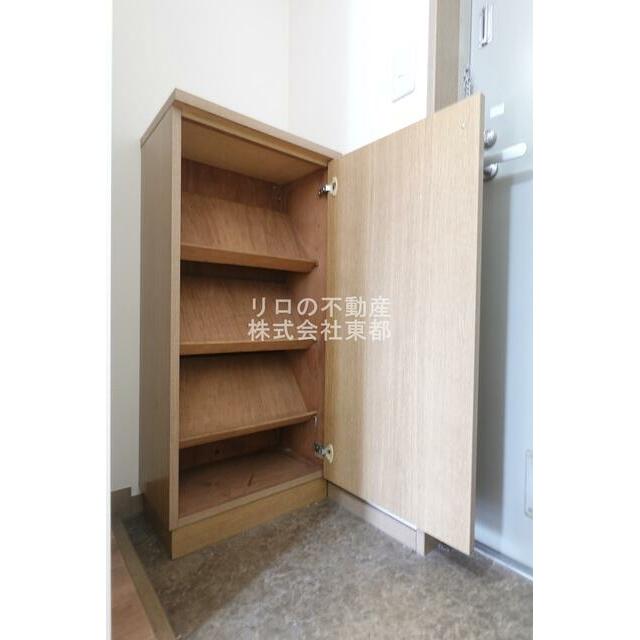 自慢のシューズを大切に、キレイに収納できます☆