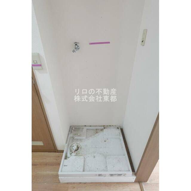 洗濯パン付きで水漏れの心配がいりません！