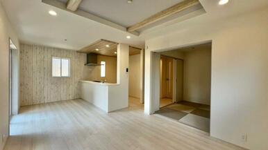 和室と隣接しているので、使い勝手が良いプランです！