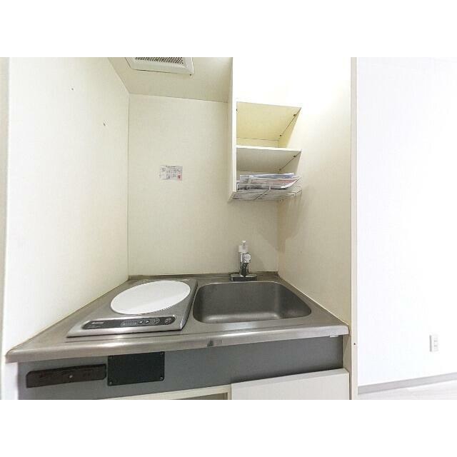 IHコンロ付ミニキッチン※前回募集時に撮影