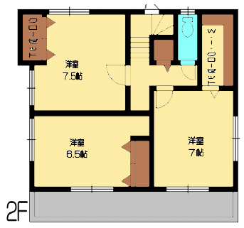 ２階　間取り図