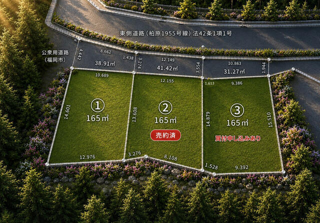 物件画像 福岡市南区 柏原１丁目 住宅用地