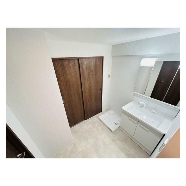 新規交換済み　洗面台　洗面所