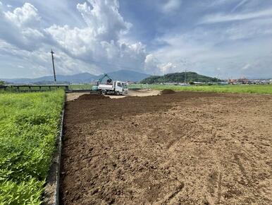 土壌改良済み（農業委員会より畑の使用としては問題ないとの承諾を頂きました。）