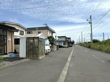 前面道路