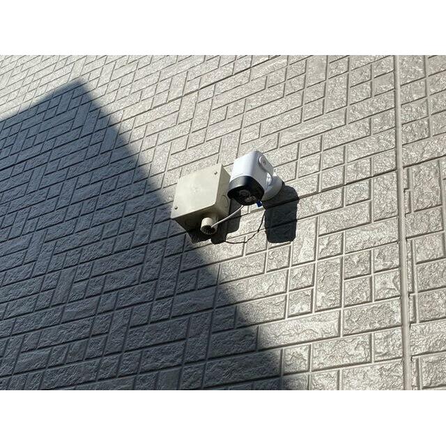 防犯カメラ設置物件となります。 犯罪の抑止力になったり、証拠映像として記録でき、安心感があります。