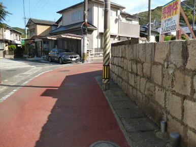 前面道路の状況。