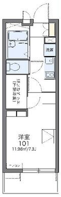 代表的な間取のため実際の間取とは異なる場合があります