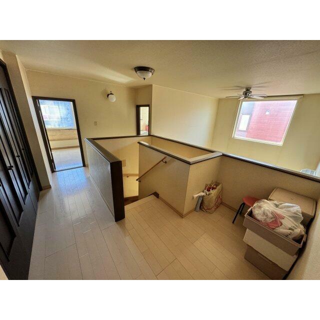 ２階ホールも広々としております。