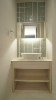 手洗い場がございます