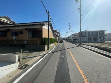 前面道路