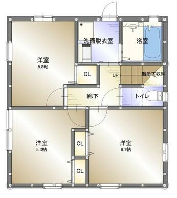 １階平面図となります。