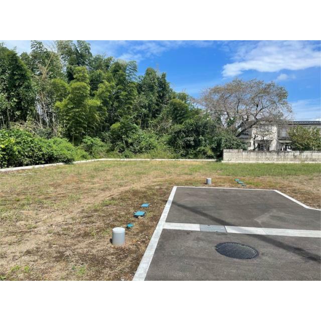 ７号地は７７坪超！ヤマダホームズこだわりの平屋が建ちます！（２０２５年９月撮影）