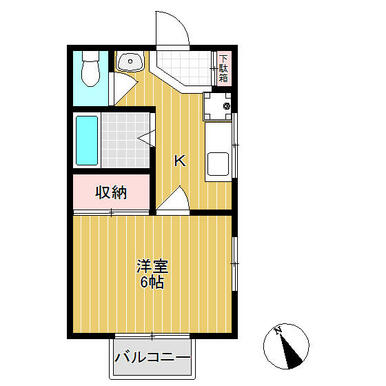 独立洗面台もあって使いやすい間取りですね♪