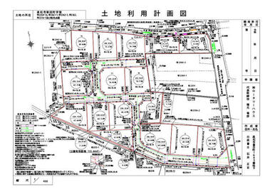 土地利用計画図【カントリーガーデン新田Ⅲ】