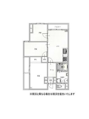 間取り概略図です