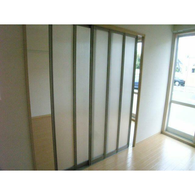 開放感のあるスライディングスクリーンです♪