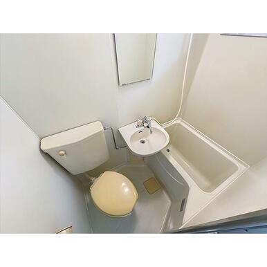 お手入れ簡単な３点ユニット