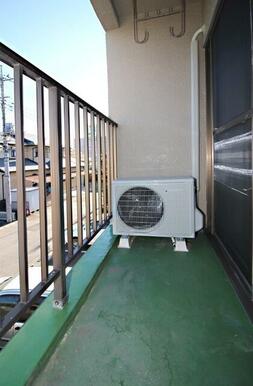 洗濯物が干せるバルコニー