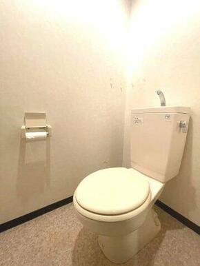 清潔感のあるトイレです