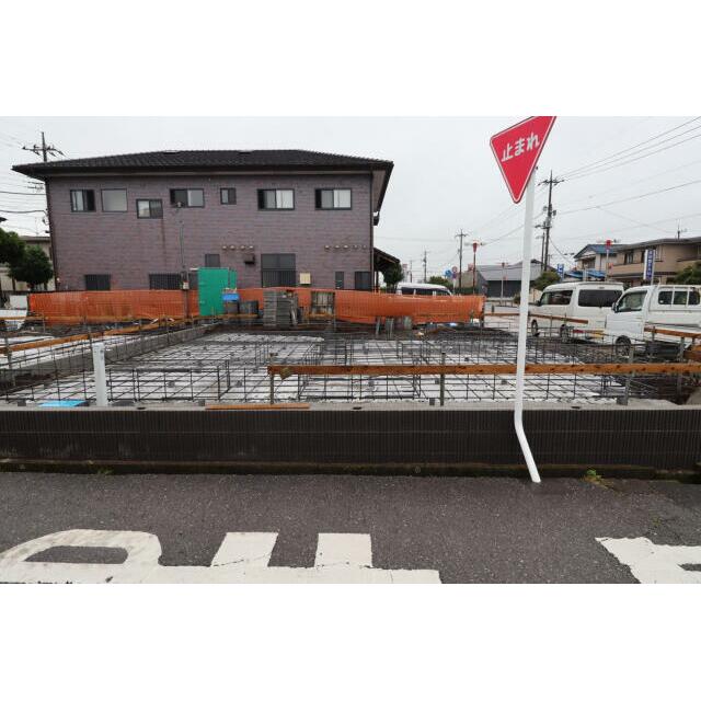 現地写真（基礎工事中）