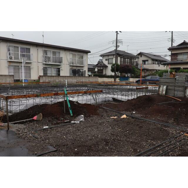 現地写真（基礎工事中）