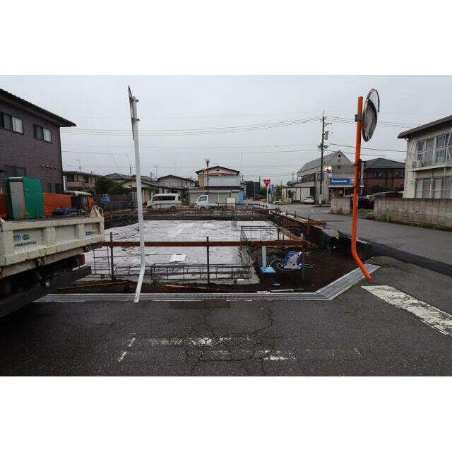 現地写真（基礎工事中）