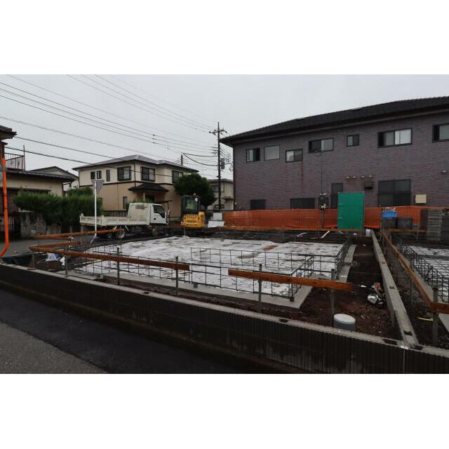現地写真（基礎工事中）