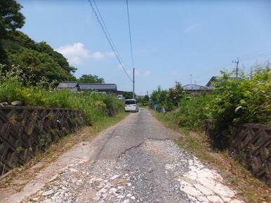 前面道路