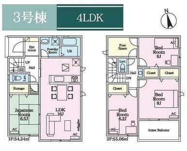 ３号棟　間取り図