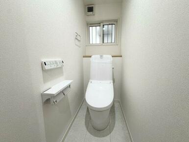 清潔感のあるトイレです