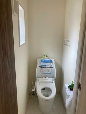 お気に入りのカバーやマット、スリッパを置いて快適空間に（1号棟）