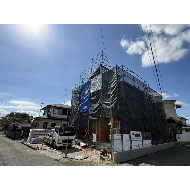 上棟しました。