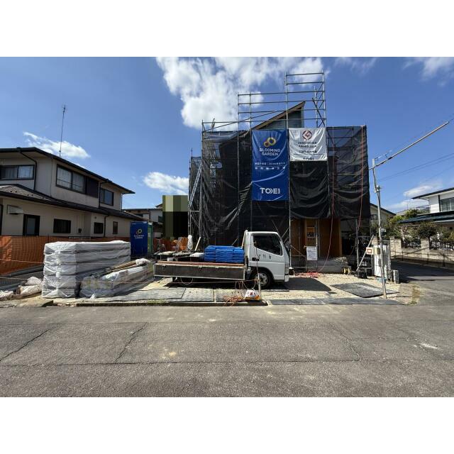 上棟しました。